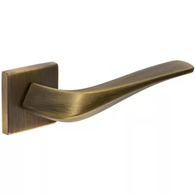 Дверная ручка Extreza Hi-Tech Slim GIRA (Гира) 108 R11 матовая бронза F03