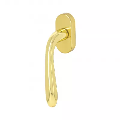 Ручка оконная Extreza ALDO 331 HW полированная латунь F01