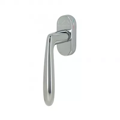 Ручка оконная Extreza VIGO (Виго) 324 HW полированный хром F04