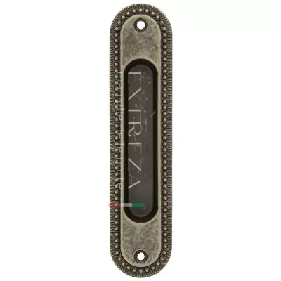 Ручка дверная для раздвижных дверей Extreza P603 античное серебро F45