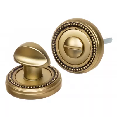 Фиксатор поворотный Extreza WC R03 французское золото + коричневый F59