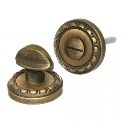 Фиксатор поворотный Extreza WC R02 матовая бронза F03