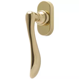 Ручка оконная AGATA (Агата) 310 HW полированная латунь F01