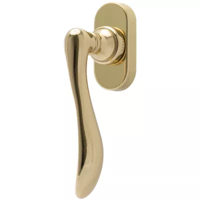 Ручка оконная Extreza AGATA (Агата) 310 HW полированная латунь F01