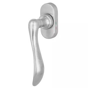 Ручка оконная AGATA (Агата) 310 HW матовый хром F05