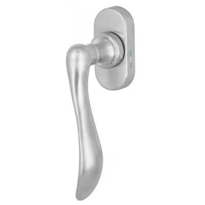 Ручка оконная Extreza AGATA (Агата) 310 HW матовый хром F05