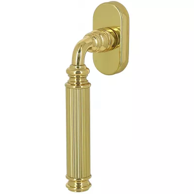 Ручка оконная Extreza BENITO (Бенито) 307 HW полированная латунь F01