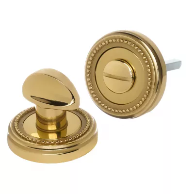 Фиксатор поворотный Extreza WC R03 полированная латунь F01