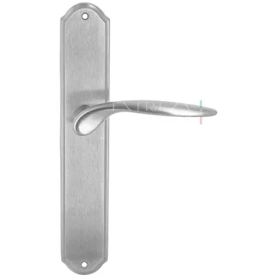 Дверная ручка Extreza CALIPSO (Калипсо) 311 на планке PL01 матовый хром F05 сантехническая завертка WC