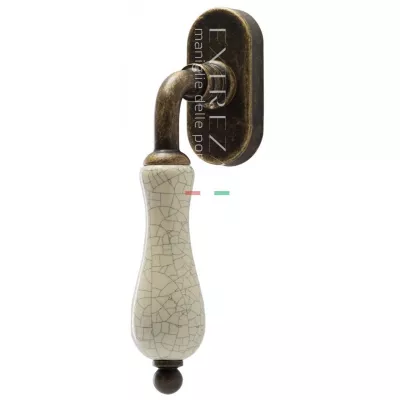 Ручка оконная Extreza DANA CRACKLE (Дана Кракле) 306 HW античная бронза F23