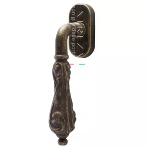 Ручка оконная GRETA (Грета) 302 HW античная бронза F23