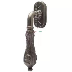 Ручка оконная GRETA (Грета) 302 HW античное серебро F45
