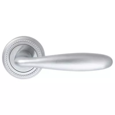 Дверная ручка Extreza VIGO (Виго) 324 на розетке R03 матовый хром F05