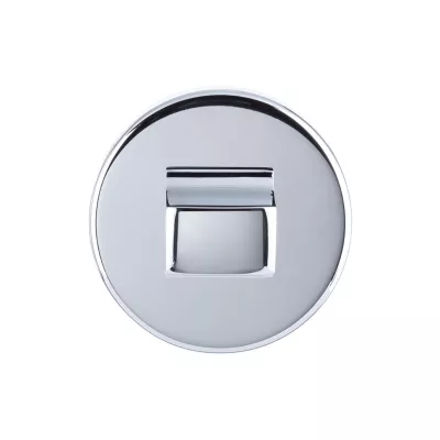 Фиксатор поворотный круглый Extreza Hi-tech WC-12 полированный хром F04