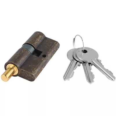 Цилиндровый механизма Extreza AS-70С ключ-шток 30x10x30 античная бронза F23