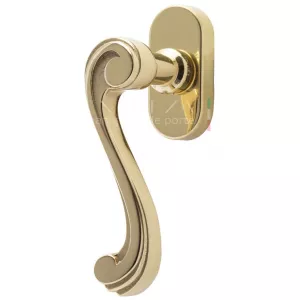 Ручка оконная LINA (Лина) 313 HW полированное золото F01