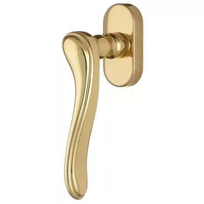 Ручка оконная Extreza ARIANA 333 HW полированная латунь F01