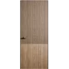 дверь СИТИДОРС мод. Linea-6 глухая Шпон Дуб натуральный