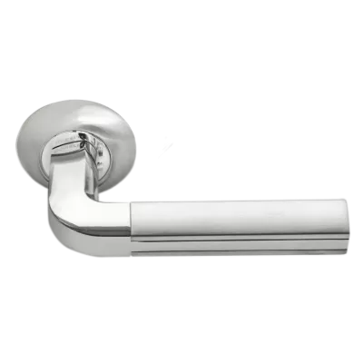 Morelli Дверная ручка МОЗАИКА,  ручка дверная MH-11 SN/CP, цвет - бел.никель/хром