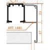 Декоративный профиль Morelli TRACK-D 1480/300