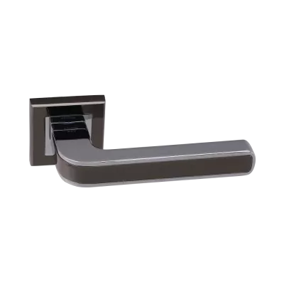 Дверная ручка ADDEN BAU PIEZA Q360 Чёрн.Никель / Хром