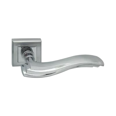 Дверная ручка ADDEN BAU ONDA Q304 Хром/матовый хром