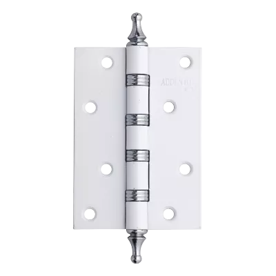 Петли универсальные ADDEN BAU 100X70X2.5 4W Белая / хром