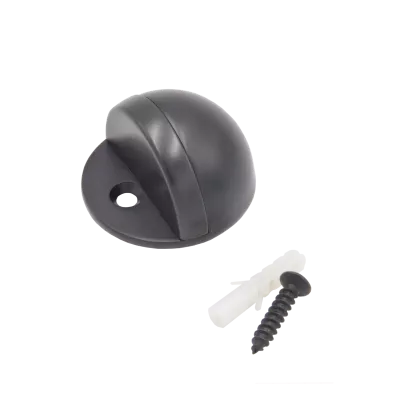 Ограничитель ADDEN BAU. DS 200 BLACK, черный, напольный