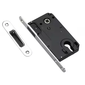 Защёлка врезная магнитная под ключевой цилиндр ADDEN BAU. KEY MAG 5085 CHROME (цвет ХРОМ БЛЕСТЯЩИЙ)