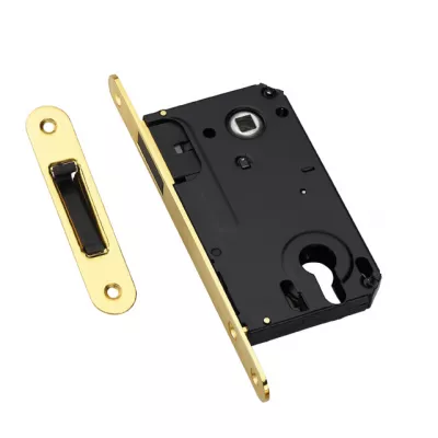 Защёлка под цилиндр магнитная ADDEN BAU  KEY MAG 5085 GOLD Золото