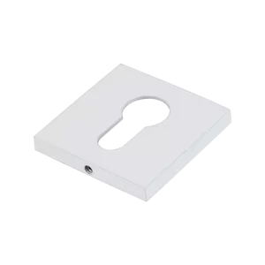 Накладка на ключевой цилиндр ADDEN BAU. SC SQ-001 WHITE (цвет БЕЛЫЙ)