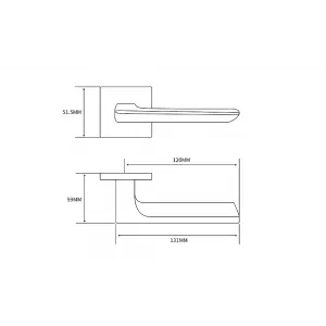 Ручка ADDEN BAU GRACE S-549 NICKEL (цвет НИКЕЛЬ)