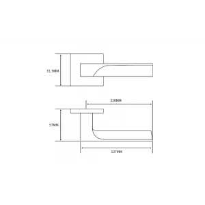 Ручка ADDEN BAU SHARP 558 GRAPHITE (цвет ГРАФИТ)