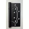 Петли универсальные без врезки ADDEN BAU  100X75X2.5 BUT BLACK Черный -матовый