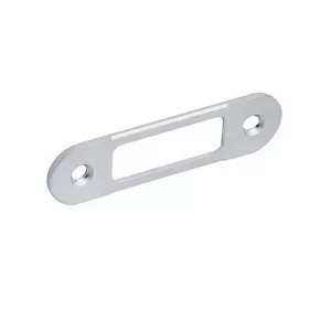 Планка ответная 22мм без язычка (матовый хром)