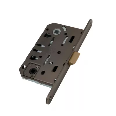 Защёлка сантехническая с пластиковым язычком MEDIANA EVOLUTION (бронза)