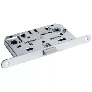 Защёлка сантехническая с пластиковым язычком MEDIANA EVOLUTION (матовый хром)