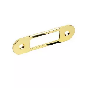 Планка ответная 22мм без язычка (золото блестящее)