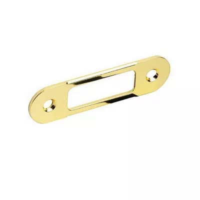 Планка ответная 22мм без язычка (золото блестящее)