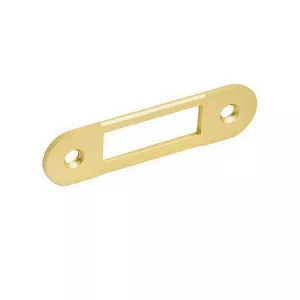 Планка ответная 22мм без язычка (золото матовое)