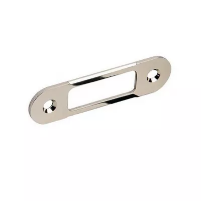 Планка ответная 22мм без язычка (хром блестящий)