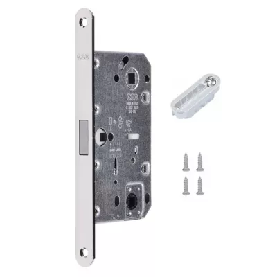 Защёлка магнитная сантехническая AGB MEDIANA POLARIS с ответной планкой (хром блестящий)