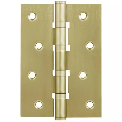 Петля Ajax (Аякс) универсальная IN4000U SB (4B/P 100x70x2) мат. золото ПАКЕТ