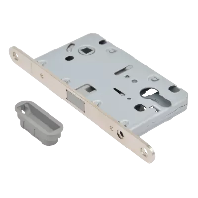 Защелки магнитные врезные SILLUR под ключевой цилиндр LM 5212CL N, Цвет Хром