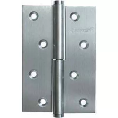 Петли разъемные (левые / правые), 1 подшипник в стержне, толщина 3 мм, материал - латунь, стоимость за 1 шт ARCHIE без короны AO1O-D 1OOX7OX3-132 L Хром матовый