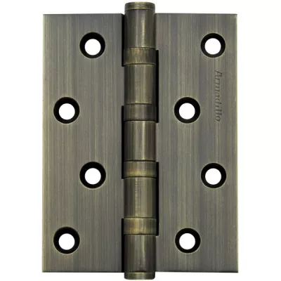 Петля Armadillo (Армадилло) универсальная IN4500UC AB (500-C4) 100x75x3 бронза Box