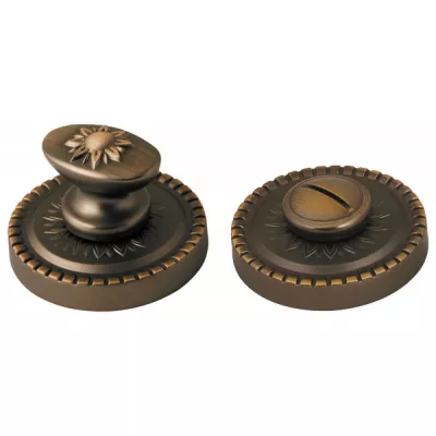 Ручка Armadillo (Армадилло) поворотная WC-BOLT BK6/CL-BB-17 Коричневая бронза