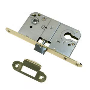 Защёлка под цилиндр BUS 2085 GOLD Золото матовое