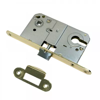 Защёлка под цилиндр BUSSARE, BUS 2085 GOLD - Золото матовое