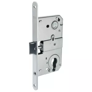 Защёлка под цилиндр BUS 2085 CHROME Хром матовый